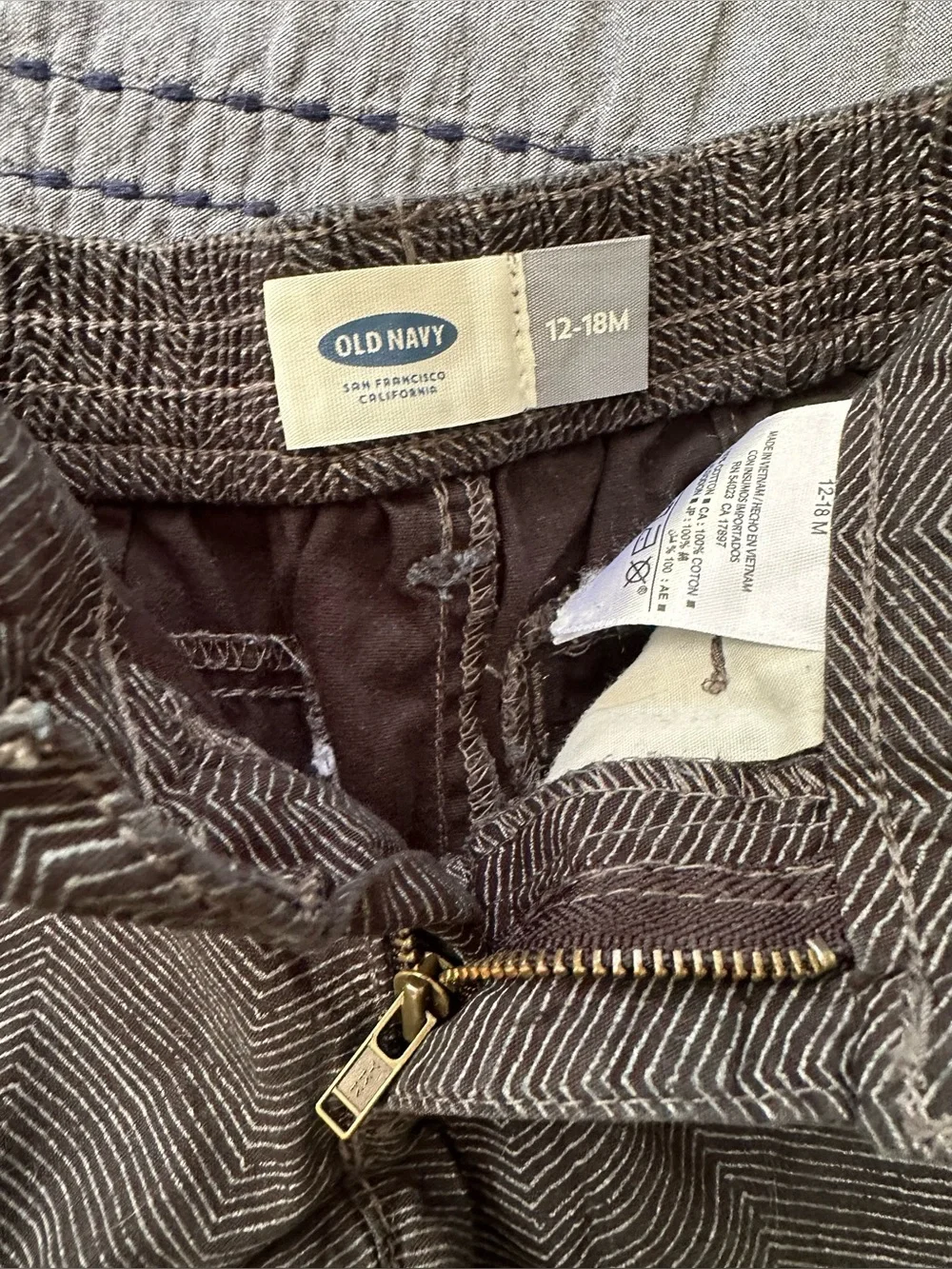12 and 12-18 month shorts (2) and pants (2)
